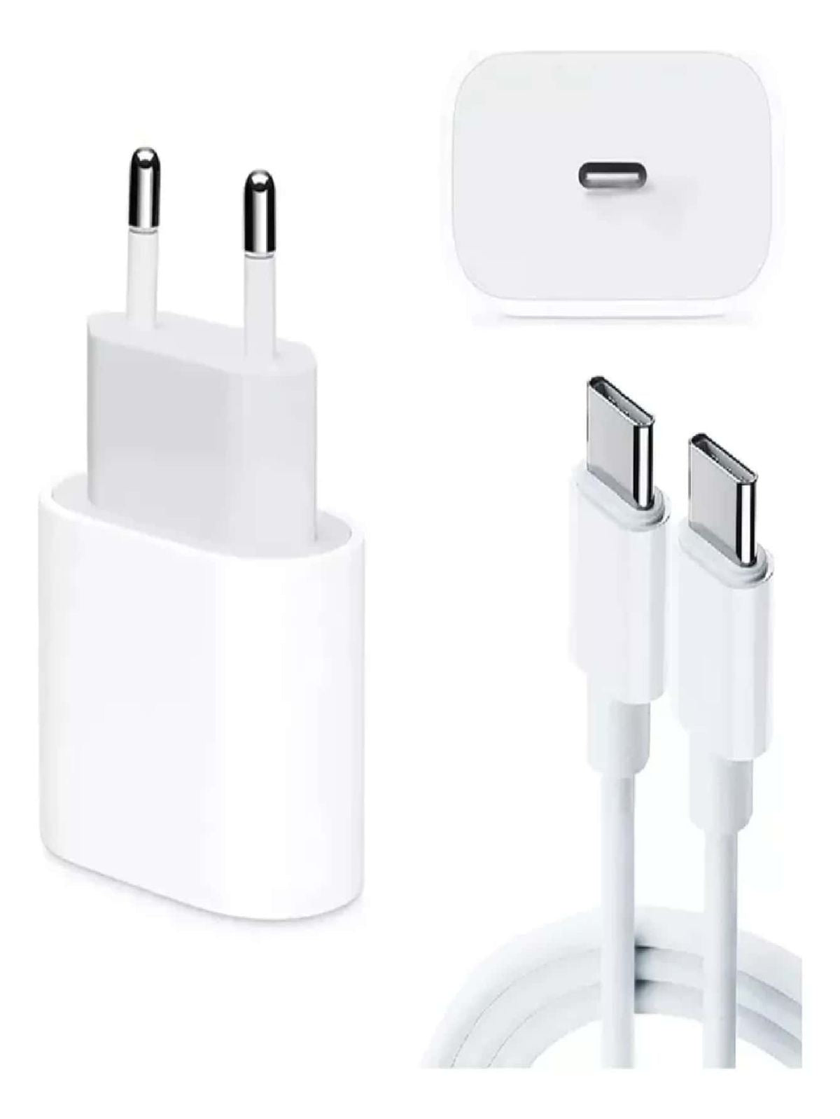 25W USB-C Fast Charging Power Adapter – White