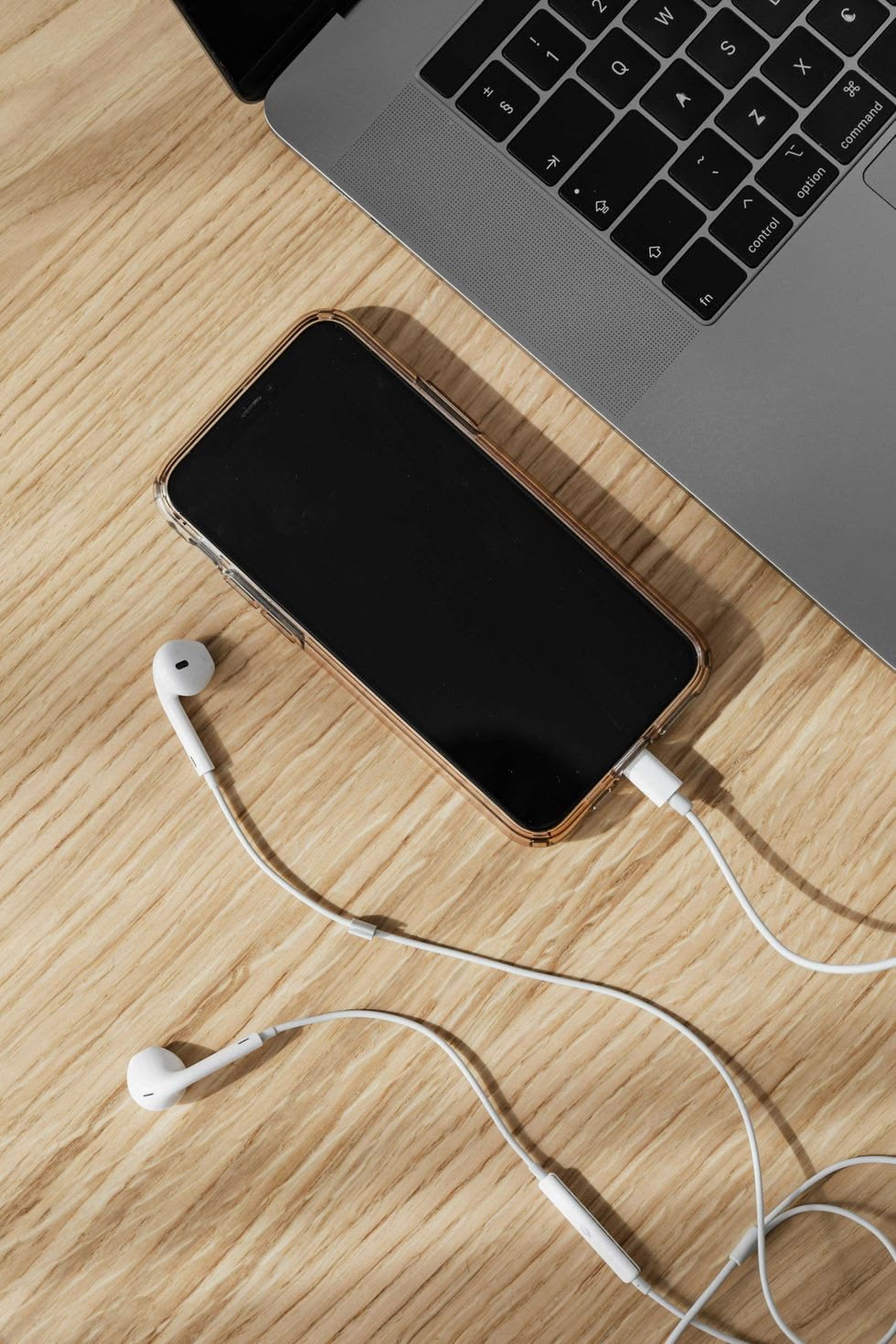 Type-C Wired Earphones with Microphone & Volume Control – White