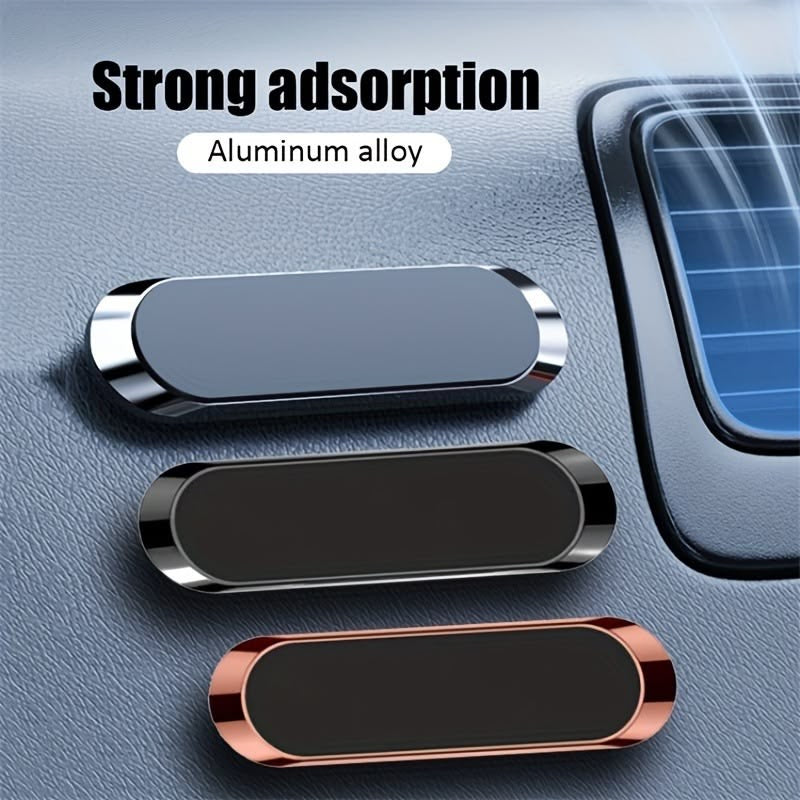 Magnetic dashboard phone holder