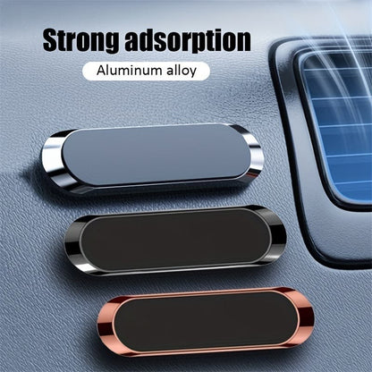 Magnetic dashboard phone holder
