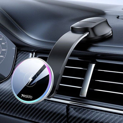Arm bendable Magnetic Wireless Charging Car Holder
