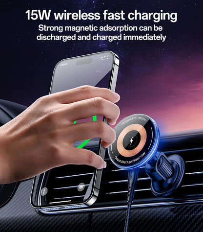15w Magnetic Wireless Car Holder