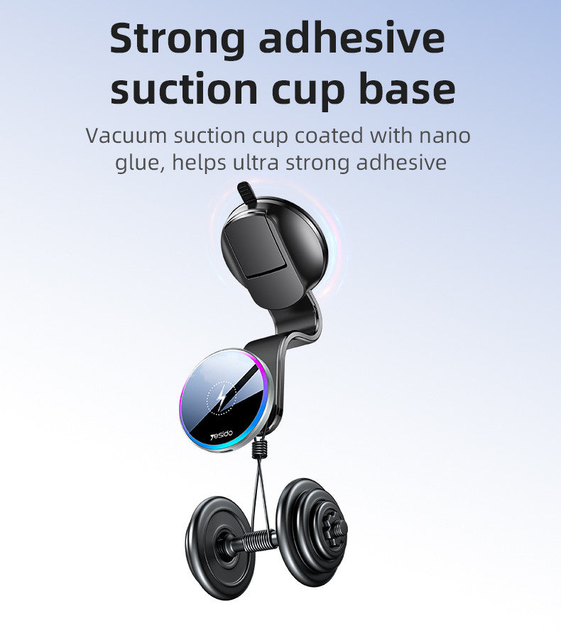 Arm bendable Magnetic Wireless Charging Car Holder
