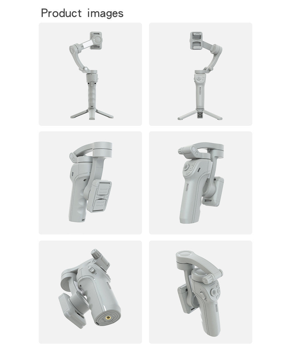 YESIDO SF18 Gimbal Stabilizer – AI Face Tracking | Shoot Like a Pro