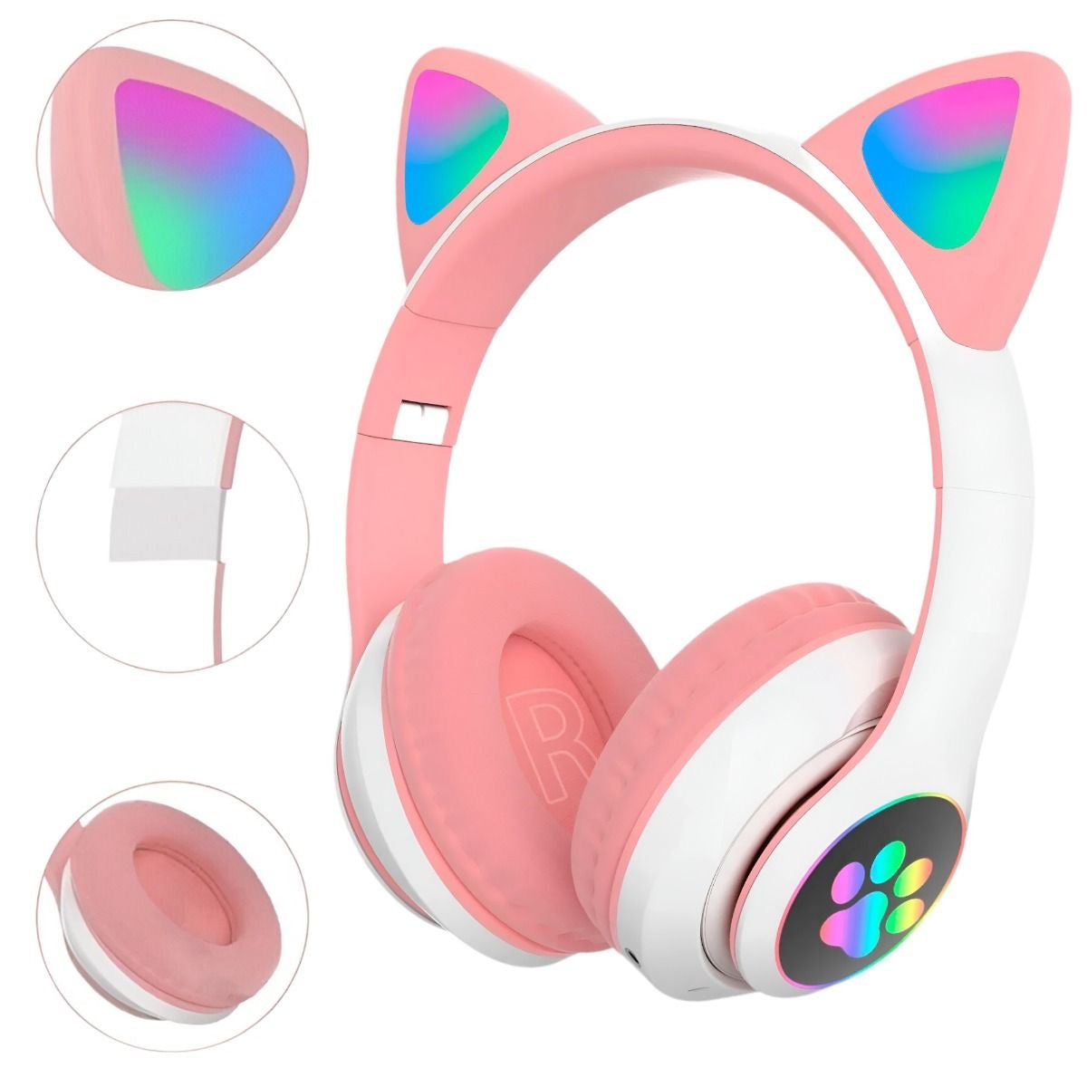 LED Stereo Headphones