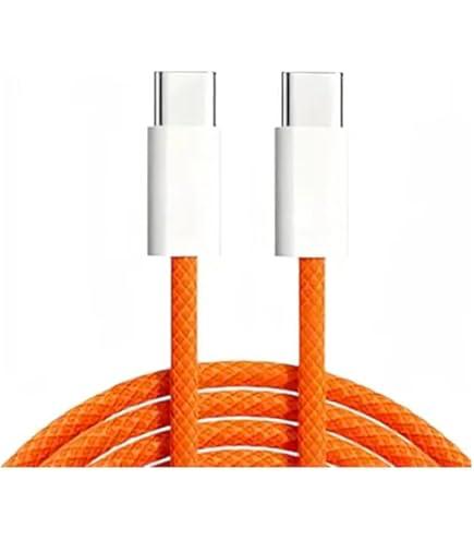 60W USB-C Fast Charging Cable 1M – Type-C to Type-C Braided