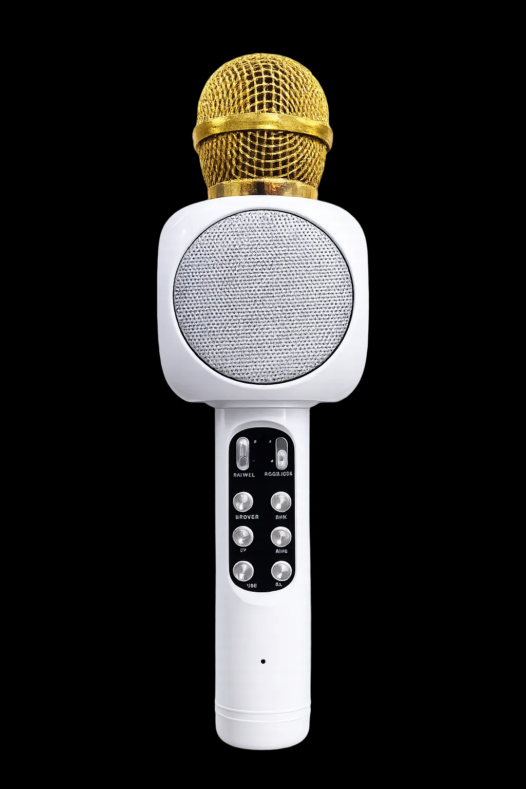 Portable Bluetooth karaoke microphone speaker