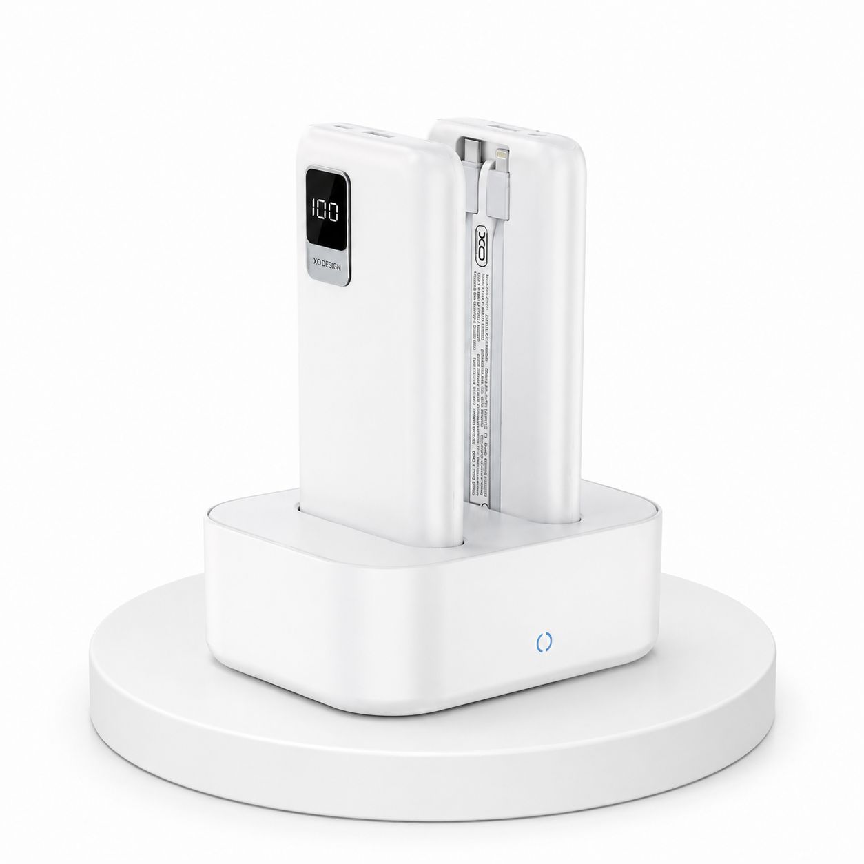 Dual Port Power Bank Charging Station – 10000mAh x2