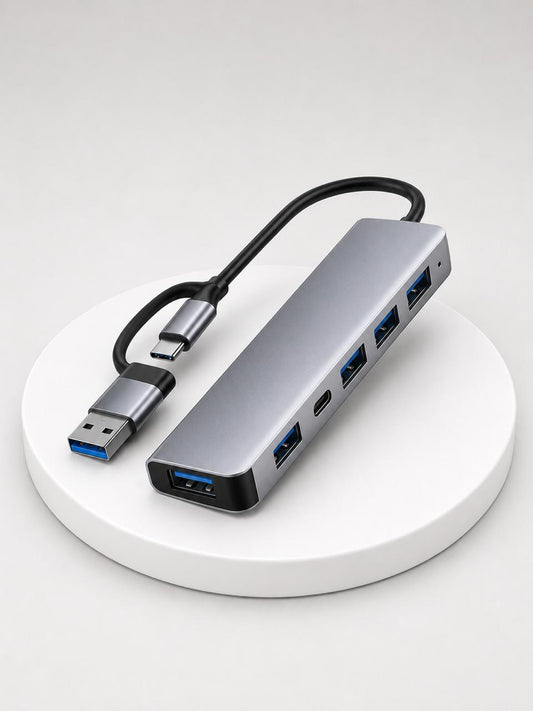 7 in 1 HUB( 3.0) -USB A+USB C INPUT