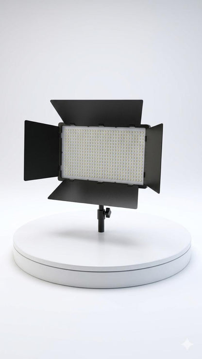 PRO LED 800 Professional LED Light Kit – Adjustable Brightness for Photography & Streaming