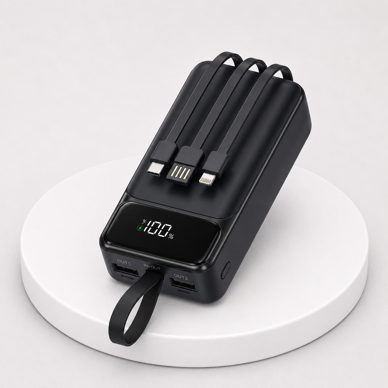 ASPOR A318 40000mAh Power Bank – PD 22.5W Fast Charging Powerhouse