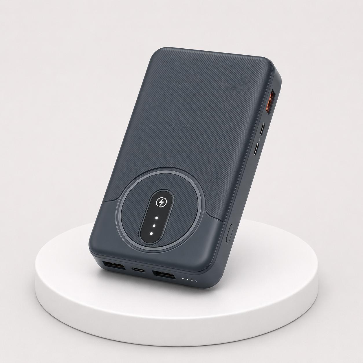 Kin Vale 20000mAh Power Bank – 22.5W Fast Charging, USB-C & LED Display